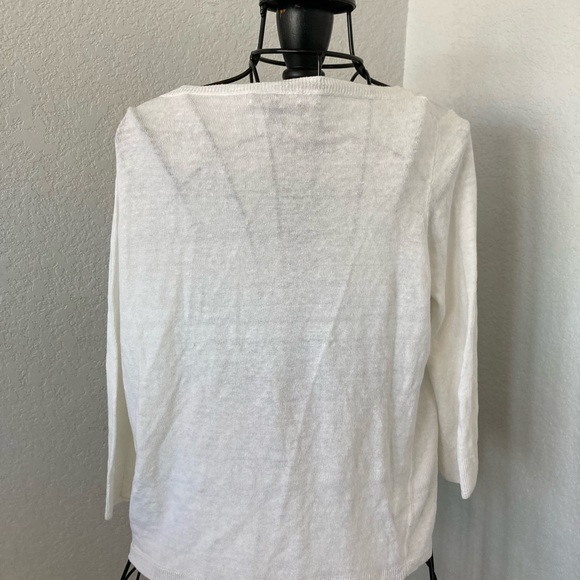 J. Crew women’s linen top - Picture 4 of 5